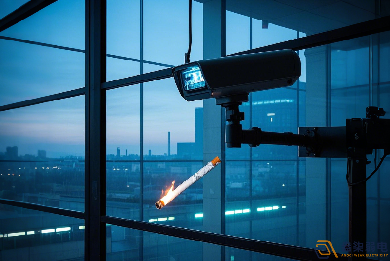 AI智能監(jiān)控如何解決工廠辦公大樓窗戶扔煙頭問題？-007科技弱電系統(tǒng)