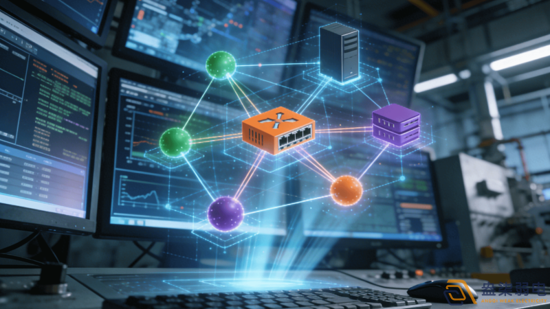 工廠200-500個網(wǎng)絡點位組網(wǎng)建議