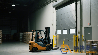 倉庫大門如何做到叉車防撞？