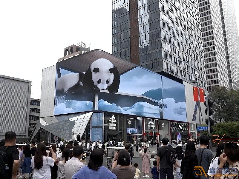 戶外裸眼3D大屏的p值由什么決定？